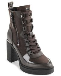 DKNY - Toia Platform Bootie - Lyst