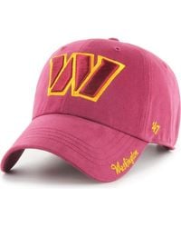 '47 - Washington Commanders Miata Clean Up Primary Adjustable Hat - Lyst