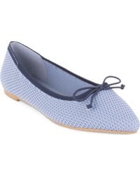 Tahari - Bogota Pointed Toe Flat - Lyst