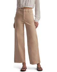 FAVORITE DAUGHTER - The Mischa Super High Waist Wide Leg Jeans - Lyst