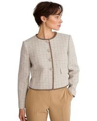 Hobbs - Nessie Boxy Collard Jacket - Lyst