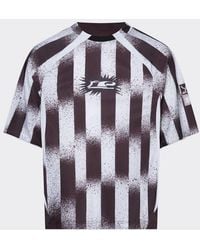 le PERE - Torn Striped Football Jersey - Lyst