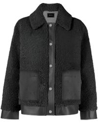 Blvck Paris - Blvck Shearling Jacket - Lyst