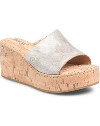 Børn - Shilo Platform Wedge Sandal - Lyst