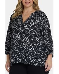 NYDJ - Pintuck Top - Lyst