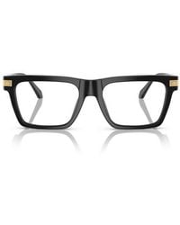 Versace - 53Mm Rectangular Optical Glasses - Lyst