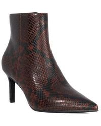 Dune - Obsessively Pointed Toe Bootie - Lyst