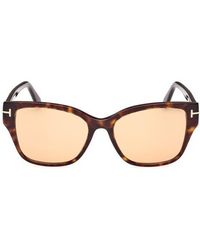 Tom Ford - Elsa 55Mm Butterfly Sunglasses - Lyst