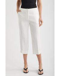 Theory - Slit Capri Pants - Lyst