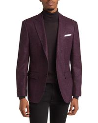 BOSS - Hutson Wool & Silk Tweed Sport Coat - Lyst