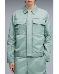 PUMA - Special Items Gear Nylon Twill Jacket - Lyst