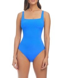 Rod Beattie - Square Neck Underwire One-Piece Swimsuit - Lyst