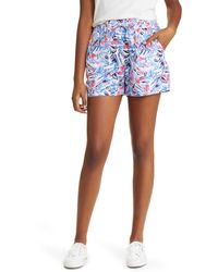 Tommy Bahama - Americana Bay High Waist Linen Shorts - Lyst