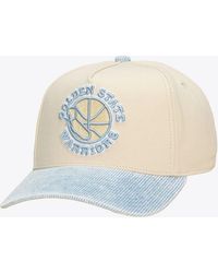 Mitchell & Ness - Light Golden State Warriors Faded Pro Snapback Hat - Lyst