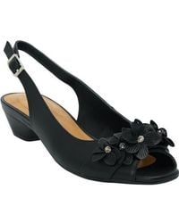Comfortview - The Rider Leather Like Slingback - Lyst