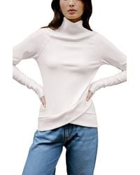 MARCELLA - Soren Tulip Hem Sweatshirt - Lyst