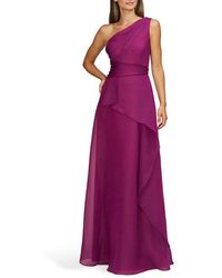 JS Collections - Seraphina One-Shoulder Organza Gown - Lyst