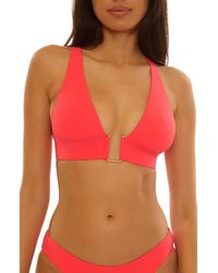Becca - Color Code Halter Bikini Top - Lyst
