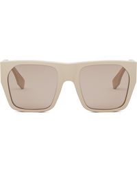 Fendi - The Baguette 54mm Square Sunglasses - Lyst