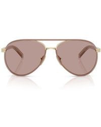 Prada - 59Mm Pilot Sunglasses - Lyst