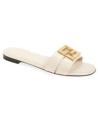 Fendi - Ffold Slide Sandal - Lyst