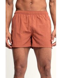 AUTO-REPLY™ - Sebastian Solid 4-Inch Nylon Swim Trunks - Lyst