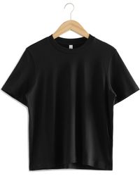 & Other Stories - & Lilly Cotton T-shirt - Lyst