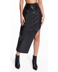 AS by DF - Fallon Recycled Leather Skirt - Lyst