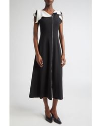 Altuzarra - Jophee Layered Crepe Maxi Dress - Lyst