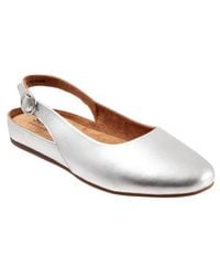 Softwalk - Sandy Slingback Flat - Lyst