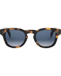 Celine - Bold 3 Dots 49Mm Square Sunglasses - Lyst