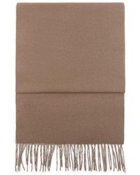 Mango - Reversible Two-Tone Fringe Scarf - Lyst