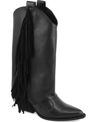 MIA - Deston Pointed Toe Western Boot - Lyst
