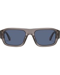 Quay - Night Cap 40mm Polarized Shield Sunglasses - Lyst