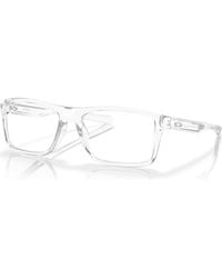 Oakley - 59Mm Rectangle Optical Glasses - Lyst