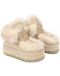 Naked Wolfe - Bambi Suede/Shearling - Lyst
