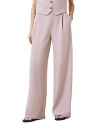AllSaints - Aleida Wide Leg Pants - Lyst