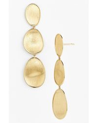 Marco Bicego - Lunaria 18k Small Triple Drop Earrings At Nordstrom - Lyst