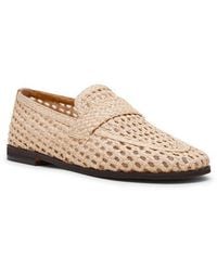 Steve Madden - Stewart Raffia Loafer - Lyst