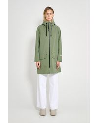 Stutterheim - Mosebacke Patch Matte Raincoat - Lyst