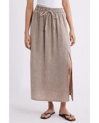 Splendid - Adele Cotton Gauze Maxi Skirt - Lyst