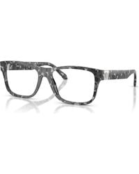 Versace - 54Mm Square Optical Glasses - Lyst