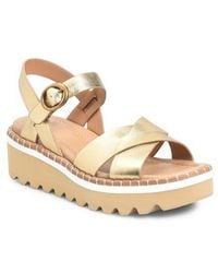 Söfft - Ruthie Ankle Strap Platform Wedge Sandal - Lyst