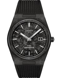 Tissot - Prx Gts Powermatic 80 Rubber Strap Watch, 40Mm - Lyst