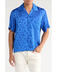 Honor The Gift - Tonal Dot Camp Shirt - Lyst