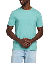 Faherty - Organic Cotton Pocket T-shirt - Lyst
