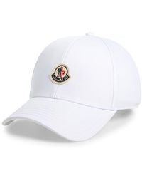 Moncler - Logo Patch Adjustable Baseball Cap - Lyst