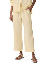 Splendid - Adele Cotton Gauze Drawstring Pants - Lyst