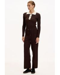 Exquise - Drawstring Knitted Trousers - Lyst
