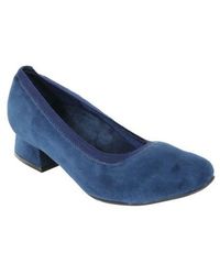 David Tate - Fab Square Toe Pump - Lyst